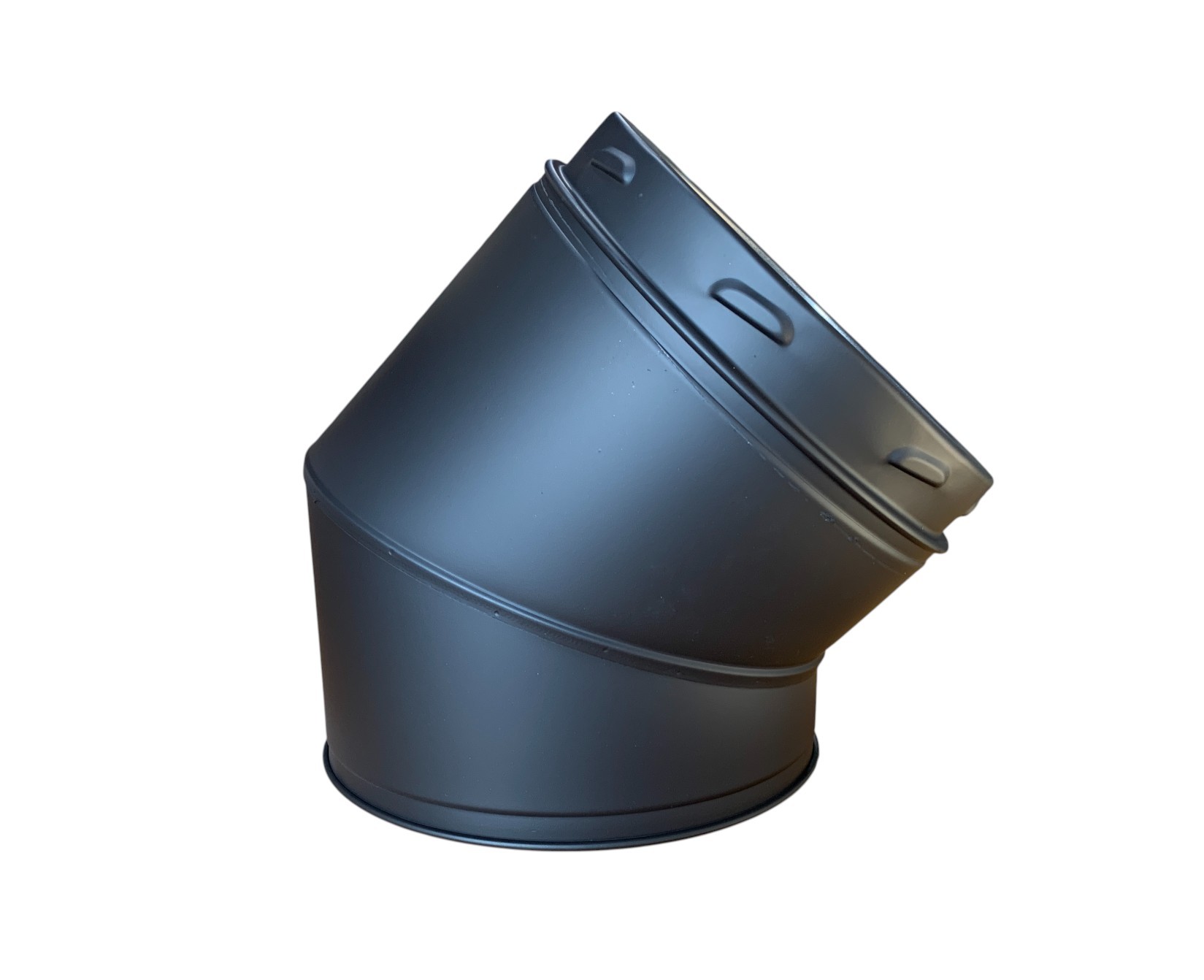 断熱2重煙突　　　　　　　【エルボ 45°】　　　　　　　【ロッキングバンド付】