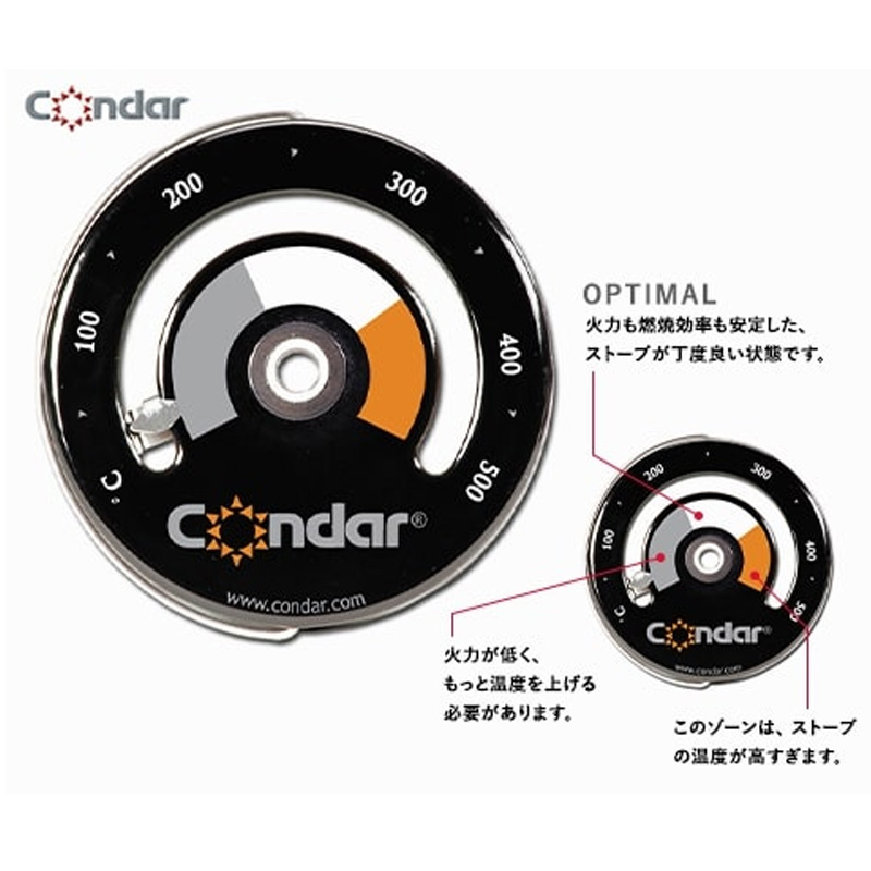 Condar ストーブ温度計